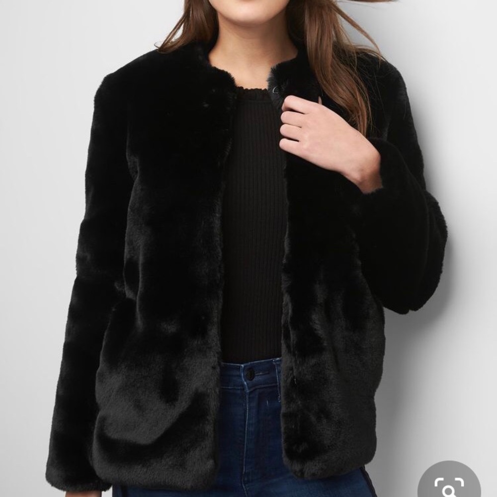 Gap faux fur coat